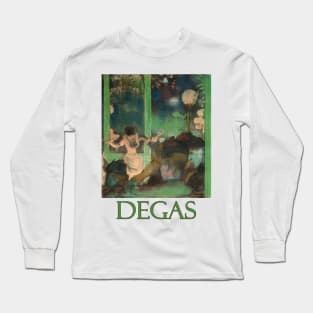 At the Cafe des Ambassadeurs by Edgar Degas Long Sleeve T-Shirt